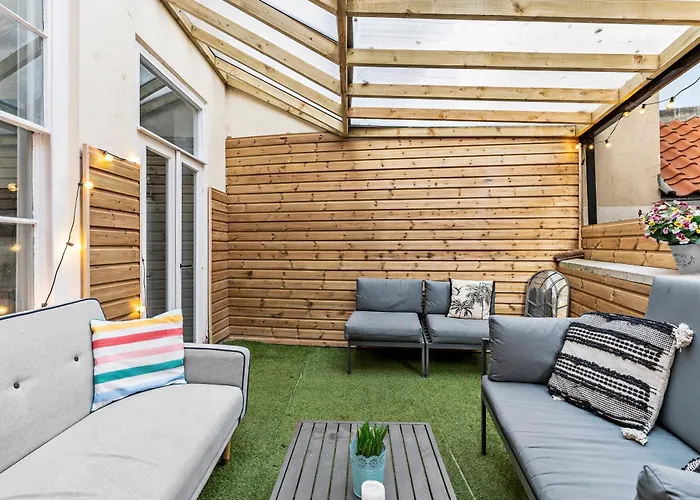 アパート The Bridgeton In Central Whitby - Private Terrace