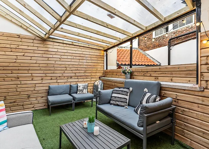 アパート The Bridgeton In Central Whitby - Private Terrace